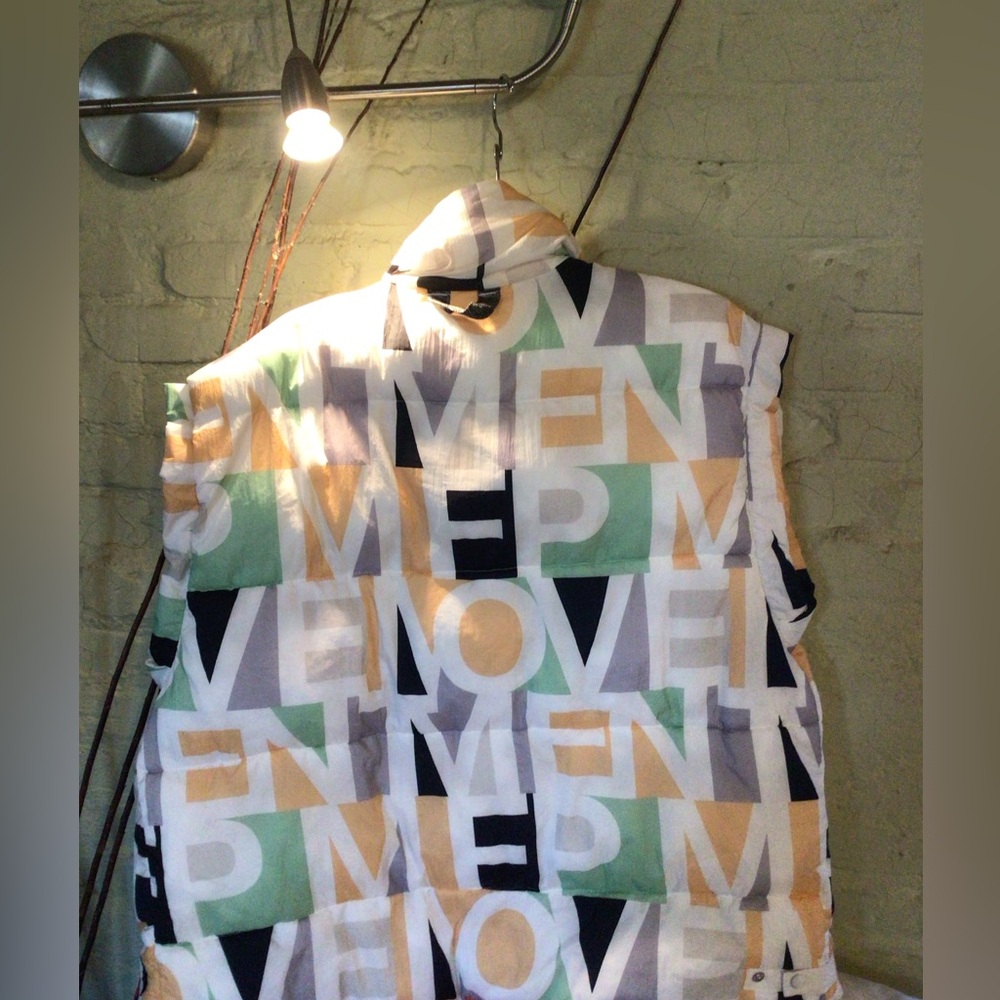 NEW! SaleRare FP  Movement  in a bubble printed block puffer vest